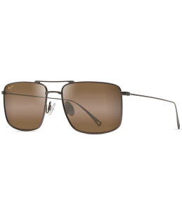 yz }ECW fB[X TOXEACEFA ANZT[ Men's Aeko 55mm Aviator Polarized Sunglasses Satin Sepia