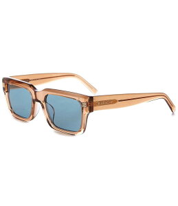 WoV[ fB[X ANZT[ TOXEACEFA Givenchy Women's GV Day 53mm Geometric Rectangle Sunglasses Shiny Light Brown/Green O[