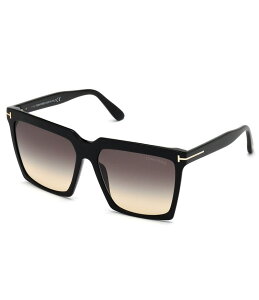 yz gEtH[h fB[X TOXEACEFA ANZT[ Women's Sabrina 58mm Square Sunglasses Black