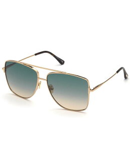 yz gEtH[h fB[X TOXEACEFA ANZT[ Unisex Reggie 61mm Aviator Sunglasses Rose Gold