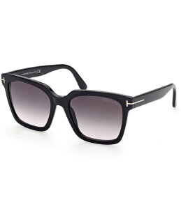 gEtH[h fB[X ANZT[ TOXEACEFA Black TOM FORD Women's Selby 55mm Square Sunglasses
