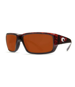 RX^ fB[X ANZT[ TOXEACEFA Costa Unisex Fantail Rectangle Tortoise Polarized Sunglasses