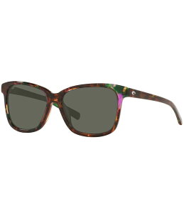 yz RX^ fB[X TOXEACEFA ANZT[ Women's 6S2009 May Abalone 57mm Square Polarized Sunglasses Shiny Abalone