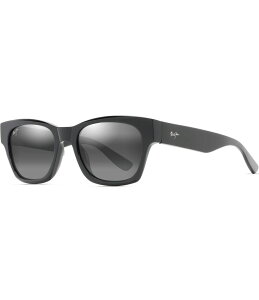 yz }ECW fB[X TOXEACEFA ANZT[ Unisex Valley Isle PolarizedPlus2R Square 54mm Sunglasses Black Gloss