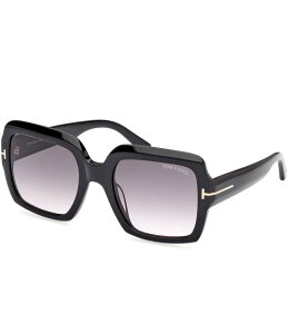 yz gEtH[h fB[X TOXEACEFA ANZT[ Women's Kaya 54mm Square Sunglasses Black