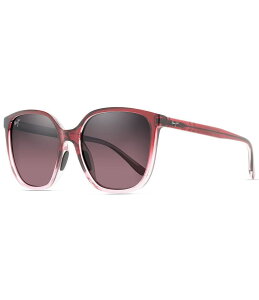 yz }ECW fB[X TOXEACEFA ANZT[ Women's Good Fun PolarizedPlus2R 57mm Fade Butterfly Sunglasses Raspberry Fade