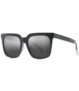 yz }ECW fB[X TOXEACEFA ANZT[ Unisex Rooftops PolarizedPlus2R 54mm Square Sunglasses Black/Crystal