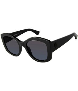 J[gWFCK[h fB[X ANZT[ TOXEACEFA Kurt Geiger London Women's KGL1008 Shoreditch Large 53mm Oval Sunglasses Black ubN