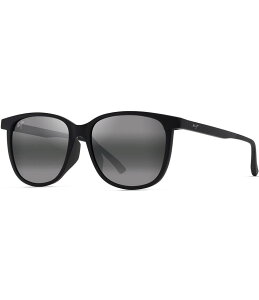 yz }ECW fB[X TOXEACEFA ANZT[ Unisex Ilikea PolarizedPlus2R56mm Round Sunglasses Matte Black