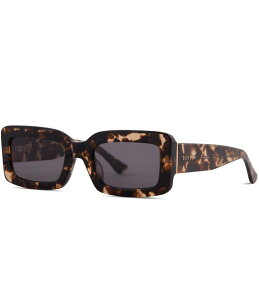fBtACEFA fB[X ANZT[ TOXEACEFA Espresso Tortoise DIFF Eyewear Women's Indy 51mm Rectangle Sunglasses