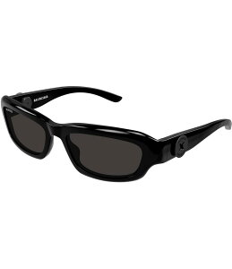 yz oVAK fB[X TOXEACEFA ANZT[ Unisex Bolt 58mm Rectangle Sunglasses Shiny Black