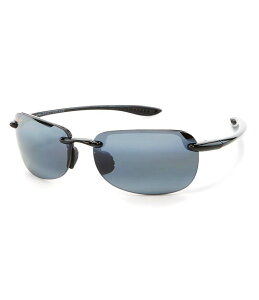 yz }ECW fB[X TOXEACEFA ANZT[ Sandy Beach PolarizedPlus2R Rimless 56mm Sunglasses Gloss Black