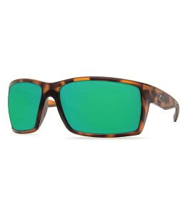 RX^ fB[X ANZT[ TOXEACEFA Matte Retro Tortoise/Green Costa Reefton Matte Retro Tortoise Mirrored Polarized Rectangle Sung...