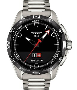 �e�B�\�b�g ���f�B�[�X �A�N�Z�T���[ �r���v Tissot T-Touch Connect Solar Watch Silver �V���o�[