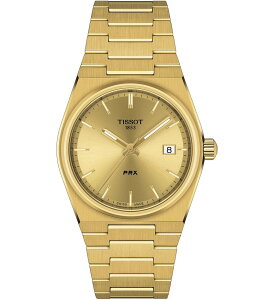 eB\bg fB[X ANZT[ rv TVc Tissot Unisex Prx Quartz Analog Gold Stainless Steel Bracelet Gold S[h