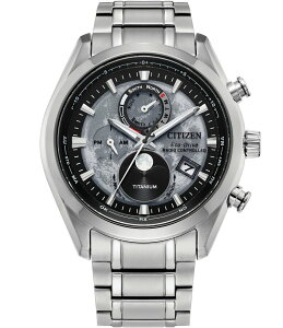 V`Y fB[X ANZT[ rv Silver Citizen Men's Eco-Drive Water Resistance 100 Titanium Bracelet Watch