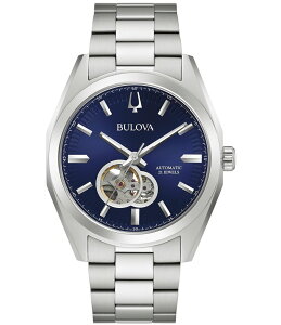 �u���o ���f�B�[�X �A�N�Z�T���[ �r���v T�V���c Bulova Men's Surveyor Classic Automatic Stainless Steel Bracelet Watch Silver �V���o�[