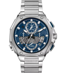 �u���o ���f�B�[�X �A�N�Z�T���[ �r���v Bulova Men's Precisionist Calendar Chronograph Watch Stainless Steel