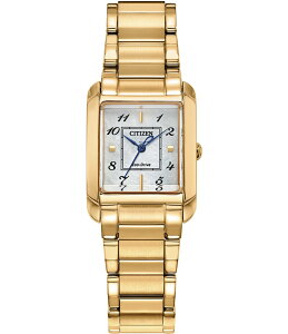 �V�`�Y�� ���f�B�[�X �A�N�Z�T���[ �r���v T�V���c Citizen Women's Bianca Analog Three Hand Gold Tone Stainless Steel Bracelet Watch Gold �S�[���h