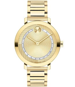 oh fB[X ANZT[ rv TVc Movado Bold Women's Evolution 2.0 Quartz Analog Gold Tone Stainless Steel Bracelet Watch Gold S[h