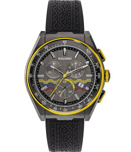 �~�b�\�[�j ���f�B�[�X �A�N�Z�T���[ �r���v Missoni Men's M331 Sportswear Two Tone Chronograph Watch Two Tone
