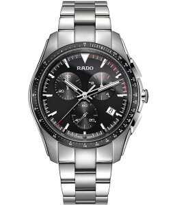 ���h ���f�B�[�X �A�N�Z�T���[ �r���v T�V���c RADO Men's Hyperchrome Chronograph Stainless Steel Bracelet Watch Silver �V���o�[