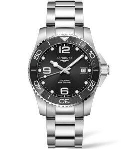 �����W�� ���f�B�[�X �A�N�Z�T���[ �r���v T�V���c Longines Unisex Hydroconquest Automatic Stainless Steel Bracelet Watch Silver �V���o�[