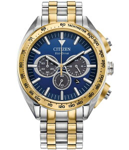 V`Y fB[X ANZT[ rv TVc Citizen Men's Carson Chronograph Two Tone Stainless Steel Bracelet Watch Two Tone