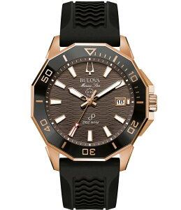 �u���o ���f�B�[�X �A�N�Z�T���[ �r���v Bulova Men's Marine Star Precisionist Multifunction Black Silicone Strap Watch Black �u���b�N
