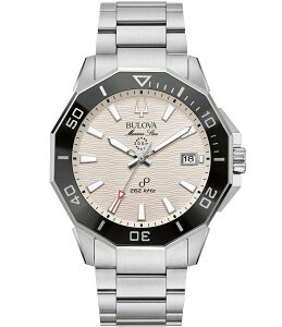 �u���o ���f�B�[�X �A�N�Z�T���[ �r���v T�V���c Bulova Men's Marine Star Precisionist Multifunction Stainless Steel Bracelet Watch Silver �V���o�[