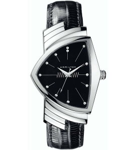 �n�~���g�� ���f�B�[�X �A�N�Z�T���[ �r���v Hamilton Ventura Quartz Analog Watch Black �u���b�N