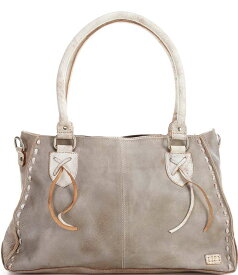 ベッドステュ レディース バッグ ハンドバッグ コントラスト レザー Bed Stu Rockababy Leather Satchel Bag with Contrast Stitching Icicle Rustic/Nectar Lux