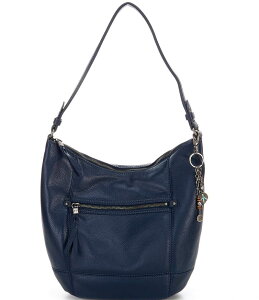 �U�T�b�N ���f�B�[�X �o�b�O �V�����_�[�o�b�O ���U�[ The Sak Sequoia Leather Hobo Bag Indigo �C���f�B�S