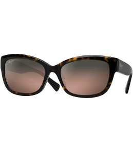 yz }ECW fB[X TOXEACEFA ANZT[ Plumeria PolarizedPlus2R Cat Eye 55mm Sunglasses Dark Tortoise