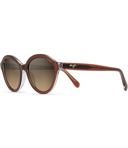 yz }ECW fB[X TOXEACEFA ANZT[ Mariana PolarizedPlus2R Fashion 55mm Sunglasses Brown with Crystal Interior