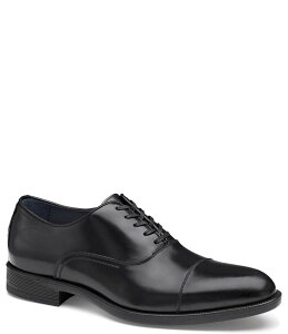 yz WXgAh}[tB[ Y hXV[Y V[Y Collection Men's Flynch Hand-Stained Leather Cap Toe Lace Up Oxfords Black