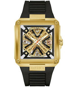 【送料無料】 ブロバ レディース 腕時計 アクセサリー Men's Marc Series X Automatic Strap Watch Black