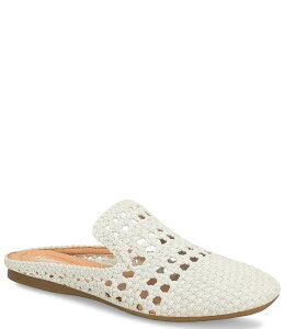 �{�[�� ���f�B�[�X �V���[�Y �p���v�X Born Cameo II Woven Fabric Mules Cream �N���[��