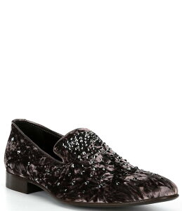 yz hihvl[ Y Xb|E[t@[ V[Y Men's Spencer Velvet Slip-Ons Expresso