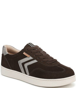 hN^[EV[ fB[X V[Y Xj[J[ XG[h Dr. Scholl's Rebel Suede Sport Sneakers Chocolate `R[g