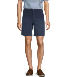 yz EhgD[Ah[N Y n[tpcEV[c {gX True Blue 8 Inseam Classic Flat Front Dip Dye Pull On Shorts Blue