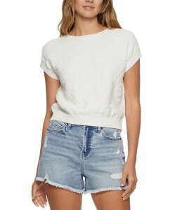 �t���b�O �A���h �A���Z�� ���f�B�[�X �g�b�v�X �V���c �j�b�g Flag and Anthem Sabina Short Sleeve Southwest Knit Top White �z���C�g