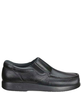 yz TX Y Xb|E[t@[ V[Y Men's Side Gore Slip-On Loafers Black