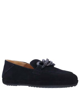 [hs[h fB[X V[Y Xb|E[t@[ vbgtH[ XG[h [t@[ L'Amour Des Pieds Yozey Suede Chain Platform Driver Loafers Black Suede ubN