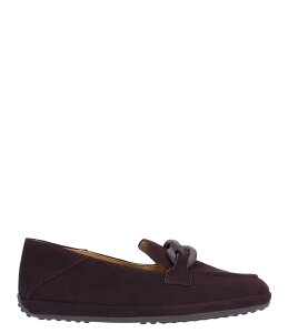 [hs[h fB[X V[Y Xb|E[t@[ vbgtH[ XG[h [t@[ L'Amour Des Pieds Yozey Suede Chain Platform Driver Loafers Chocolate Suede `R[g