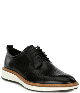 GR[ Y V[Y hXV[Y Xj[J[ [X ECCO Men's St.1 Hybrid Lace-Up Sneakers Black ubN