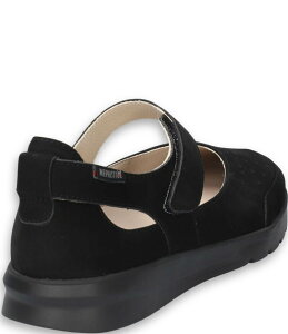 yz tBXg fB[X pvX V[Y Marsia Nubuck Suede Mary Jane Flats Black