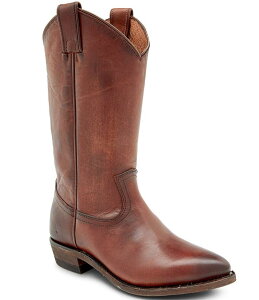 tC fB[X V[Y u[cECu[c U[ Cognac Frye Billy Pull On Leather Boots