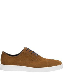 yz WXgAh}[tB[ Y hXV[Y V[Y Collection Men's Bolivar Suede Cap Toe Oxford Sneakers Snuff