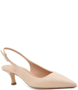 �u���[�m�}�O�� ���f�B�[�X �V���[�Y �q�[�� ���U�[ Bruno Magli Palerma Leather Kitten Heel Sling Pumps Sand �T���h